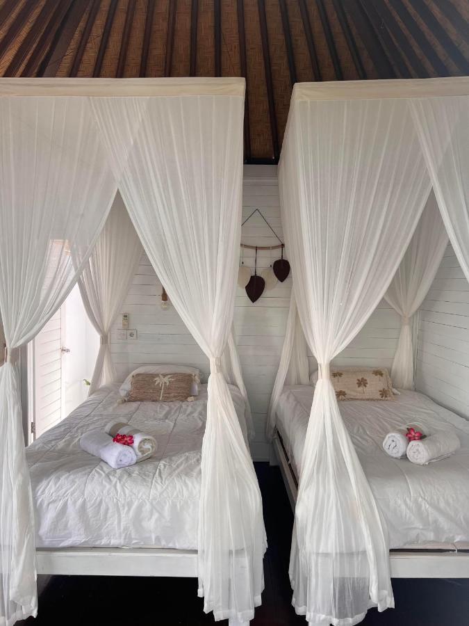 Mista Ceningan'S Beach Bungalows Previously The Kubu 221 Lembongan Zewnętrze zdjęcie